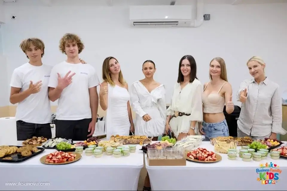 There was food to enjoy at the celebration too. Photo: Irina Iksanova.